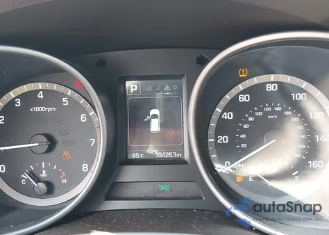 2017 Hyundai Santa Fe Sport 2.4L из США, поврежденный, VIN 5XYZTDLB8HG456806